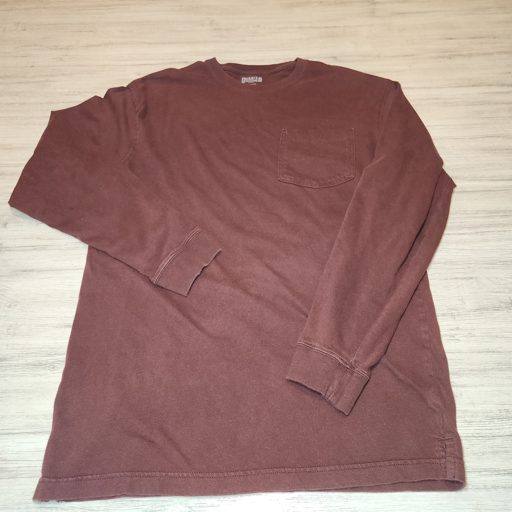 Duluth Relaxed Fit Long Tail Tee Men's Red Size Small B3